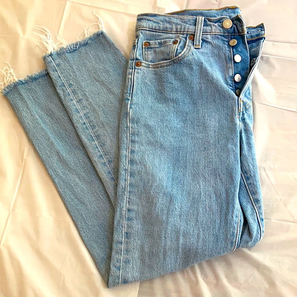 Levi Strauss 501 S High-Waisted Button fly